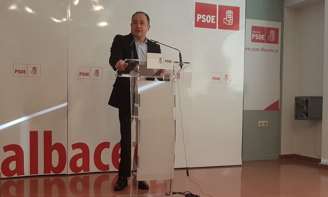 Emilio Sáez, secretario local y candidato del PSOE a la alcaldía de Albacete