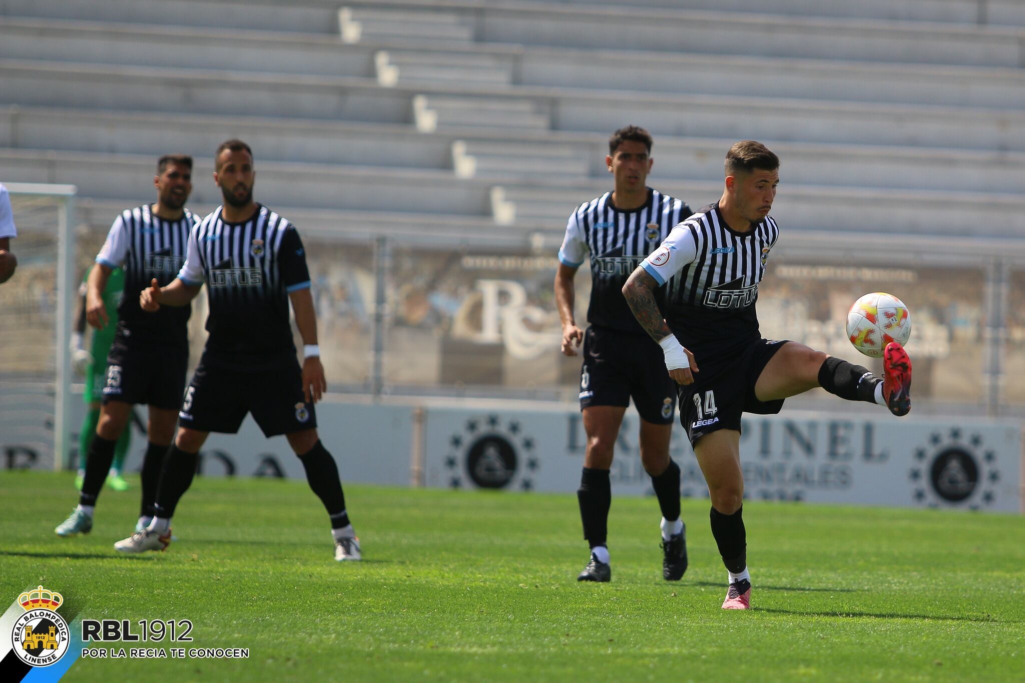 Un momento de un partido