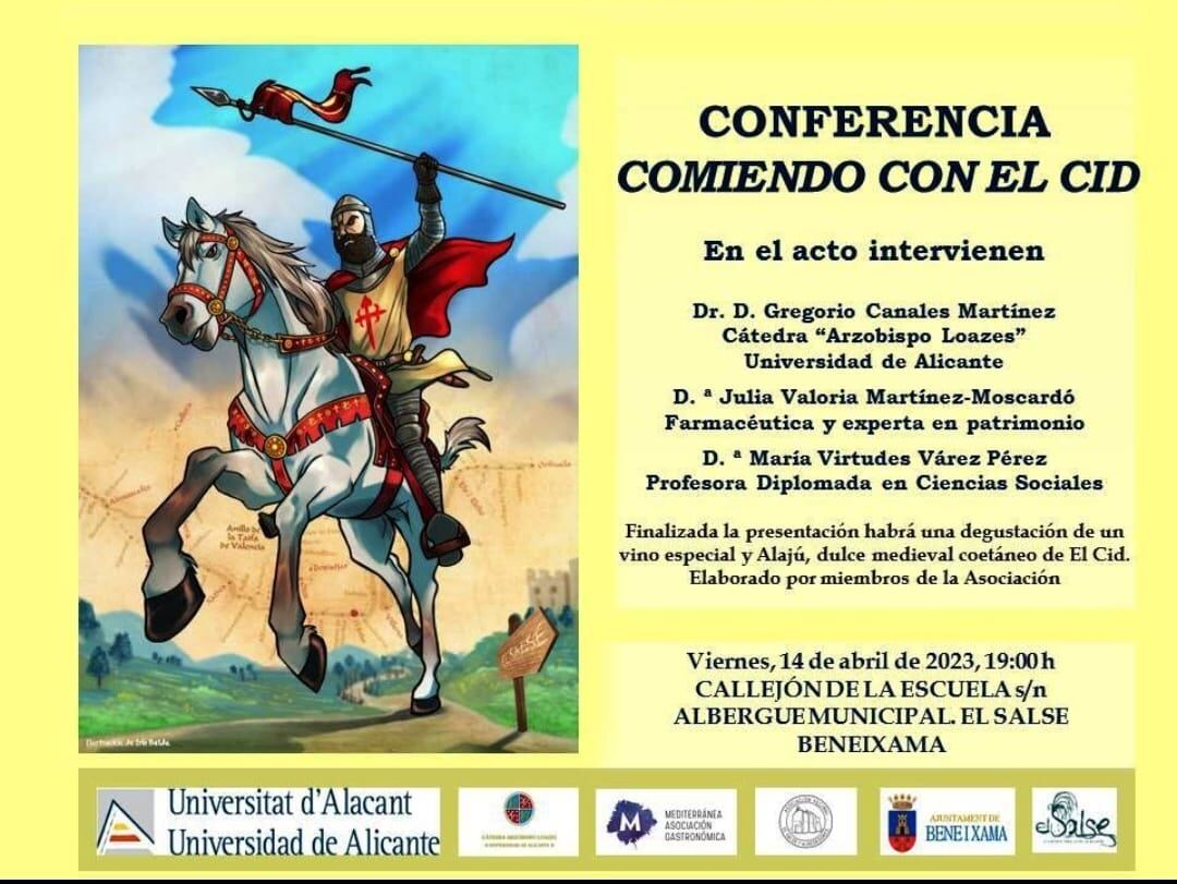 Cartel de la conferencia organizada por la UA