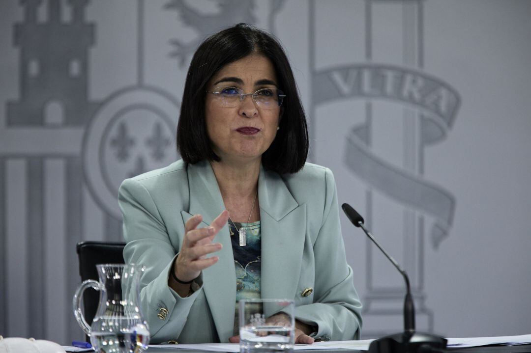 La ministra de Sanidad, Carolina Darias.