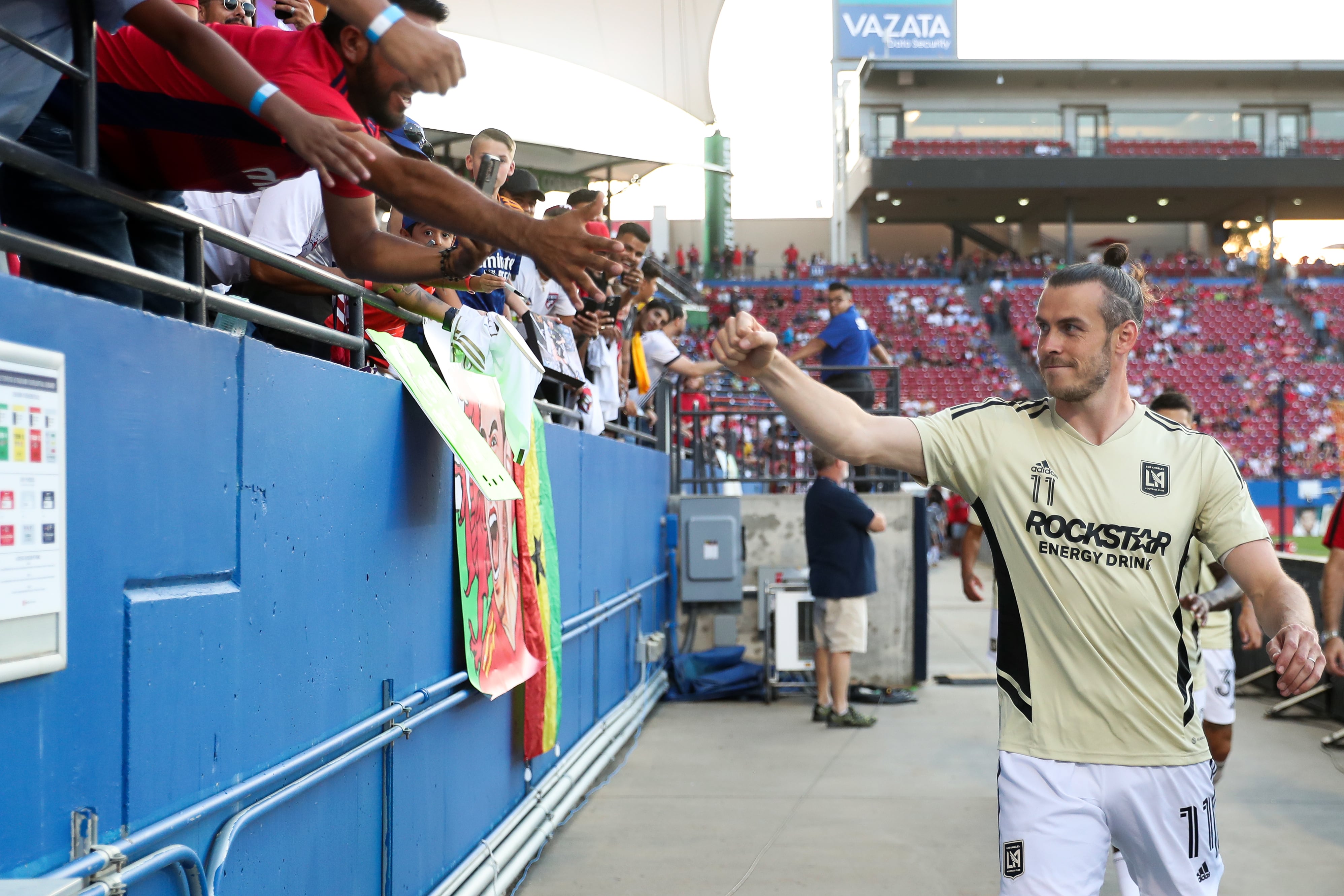 Gareth Bale, durante un partido con Los Ángeles F.C., el pasado 11 de septiembre.