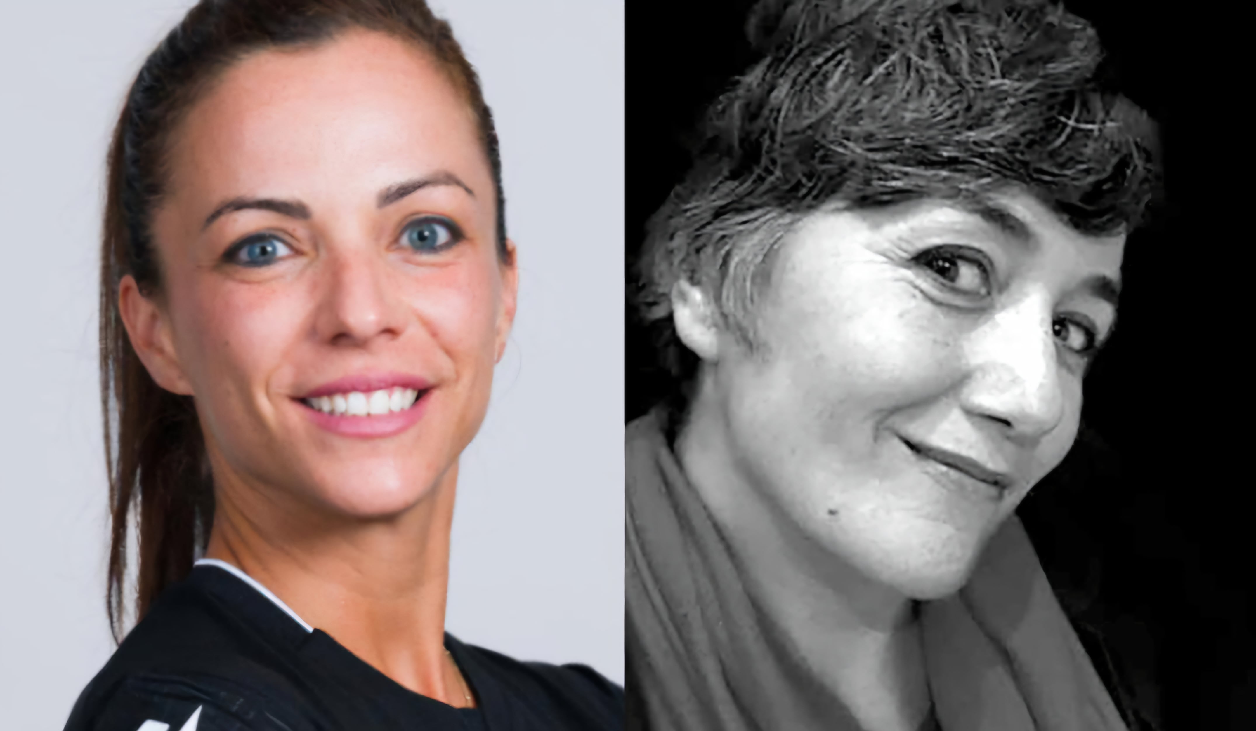 Marta Huerta de Aza y Noemí Villamuza pregoneras de San Antolín