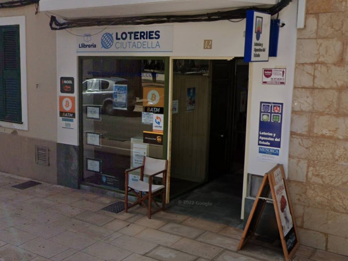 El sorteig de 'El Niño' deixa pessics del tercer premi a Menorca