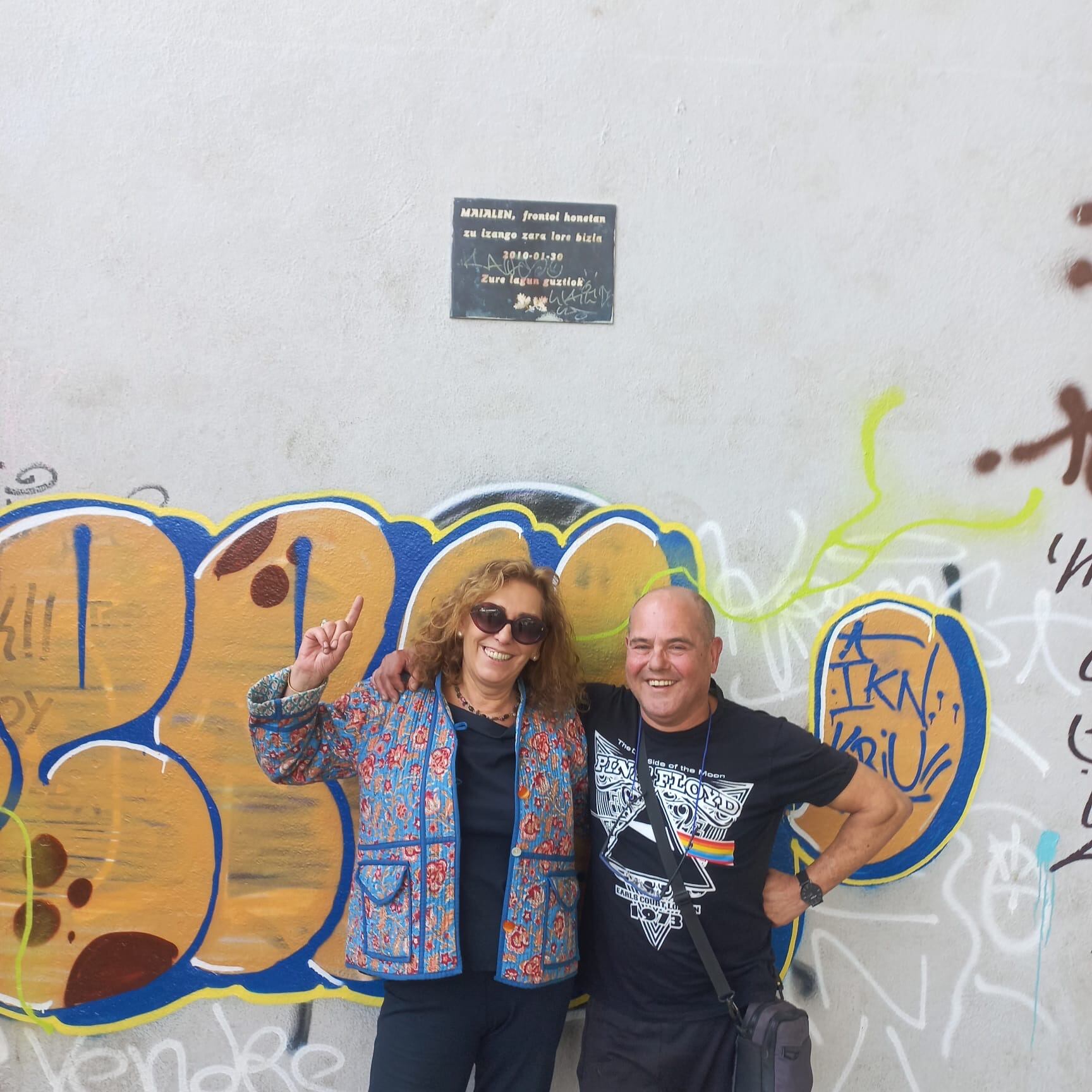 Mireia y Luis, voluntarios de Zaporeak