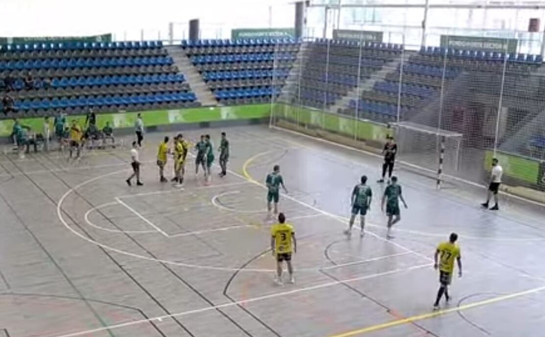 Imagen del encuentro del Tubos Aranda ante Ikasa