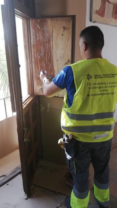 Trabajos del taller de empleo