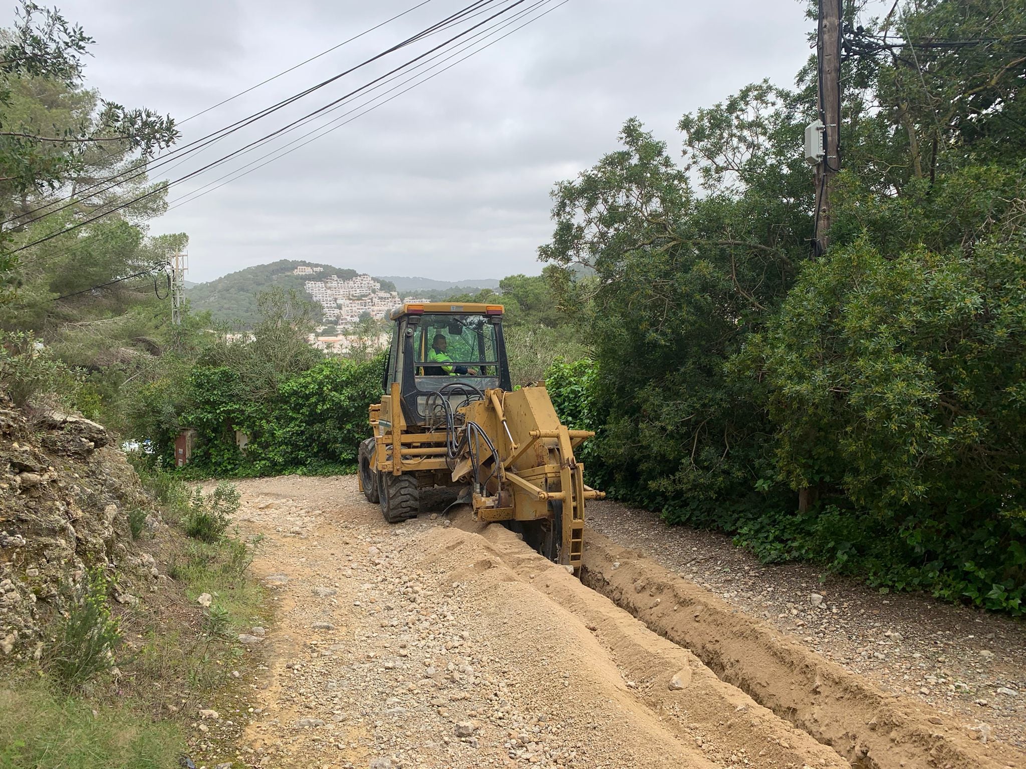 Obras Cala Llonga (Ayuntamiento Santa Eulària)