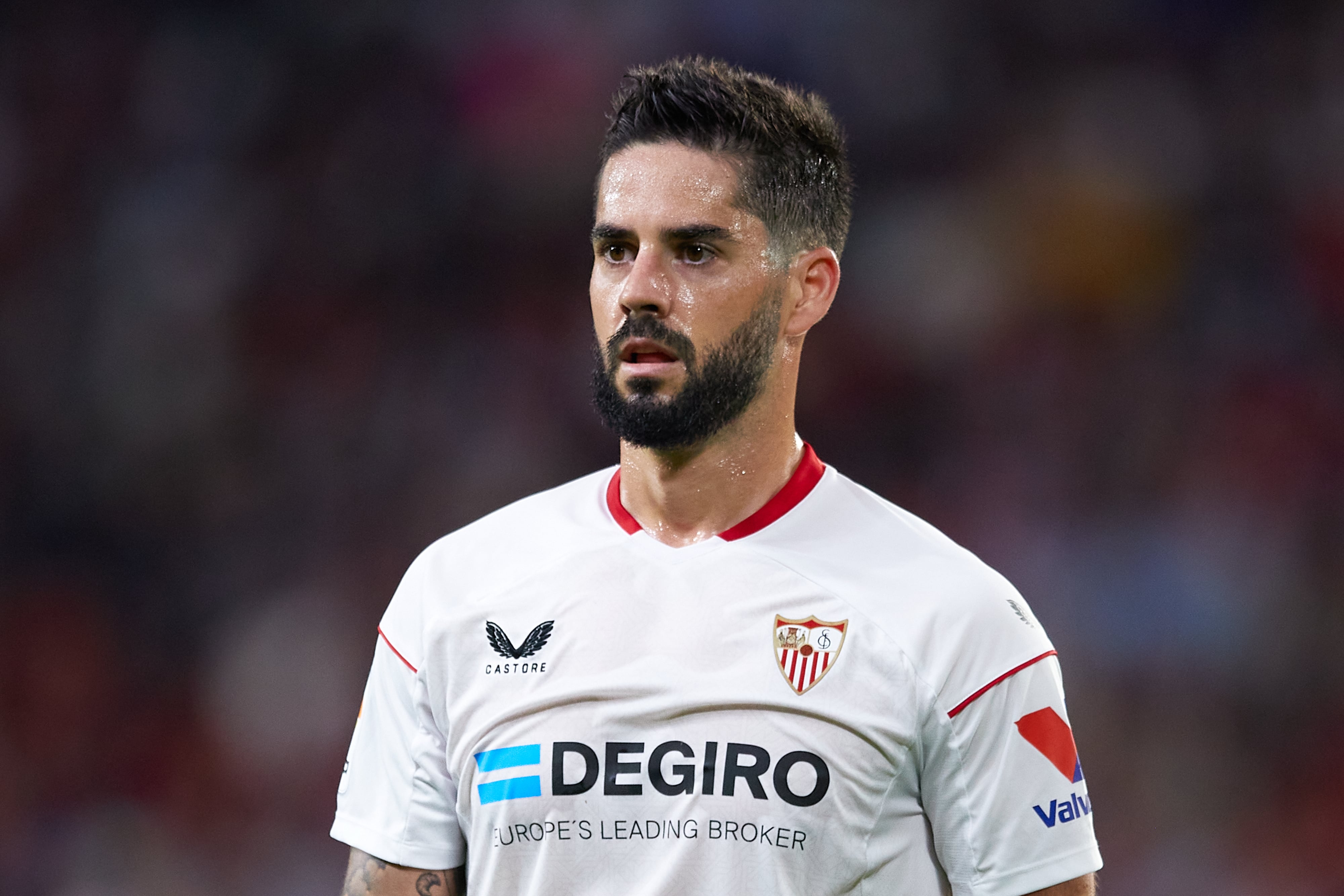 Isco Alarcón, en un partido con el Sevilla CF