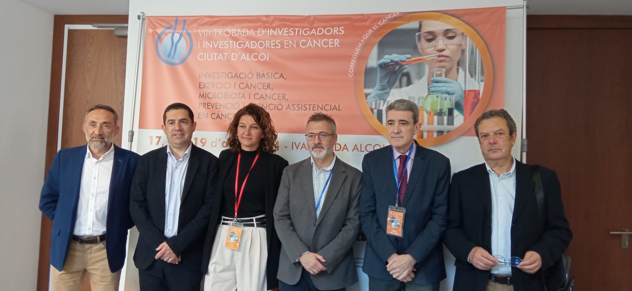 Presentación de la jornada del encuentro de investigadores del cáncer en Alcoy