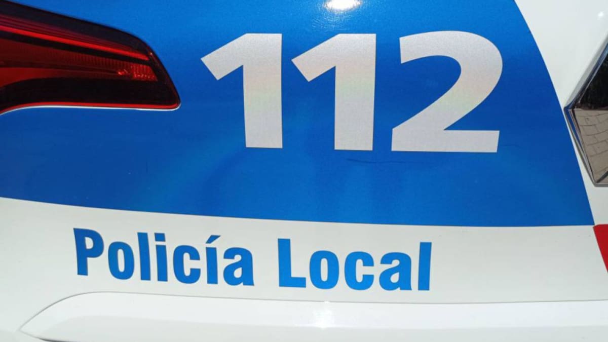 Un perro suelto causa un accidente con una moto en el centro de Palencia