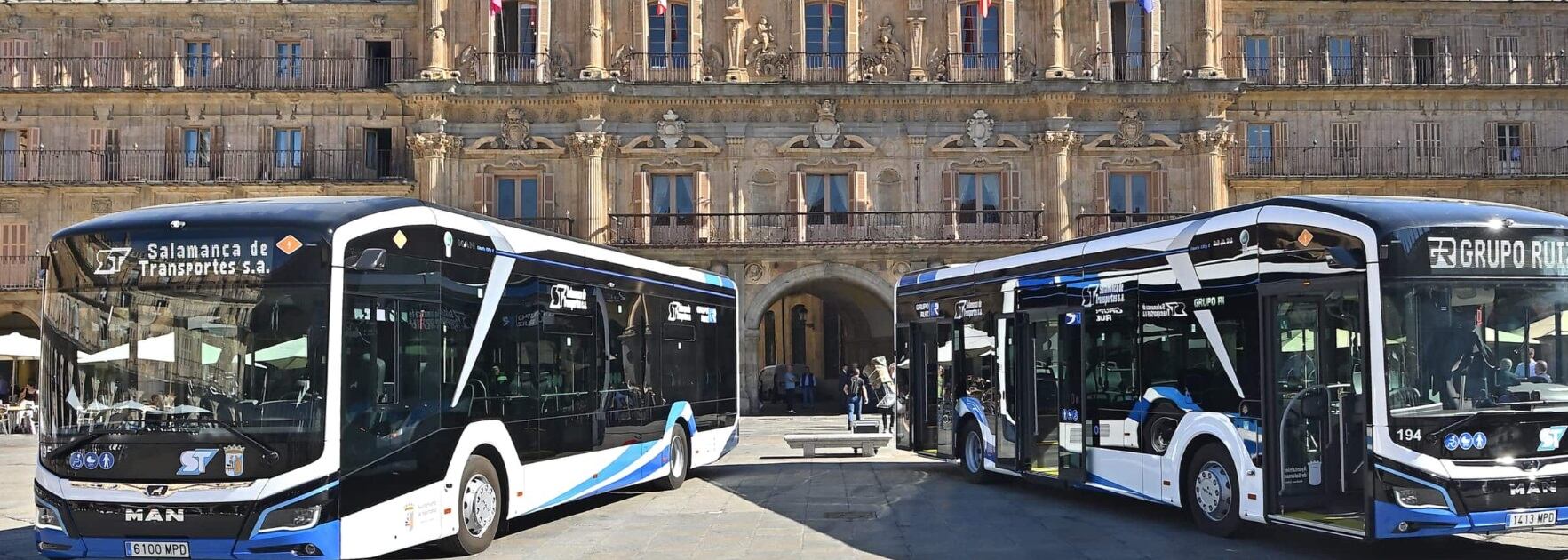 Autobuses urbanos de Salamanca, eléctricos/Salamanca de Transportes