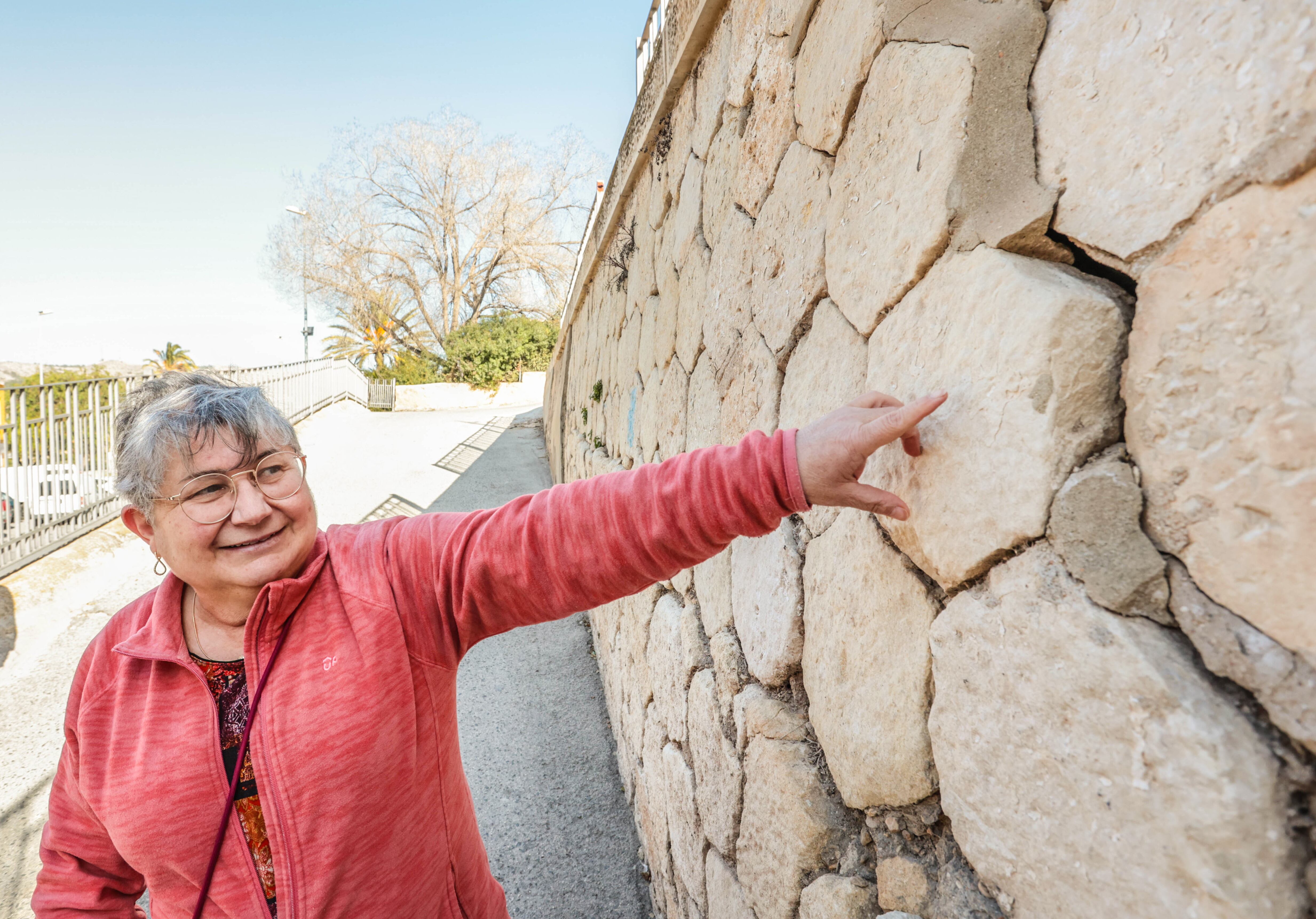Aurelia Juan, vecina del barrio El Matadero de Elda