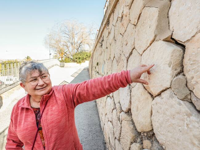 Aurelia Juan, vecina del barrio El Matadero de Elda
