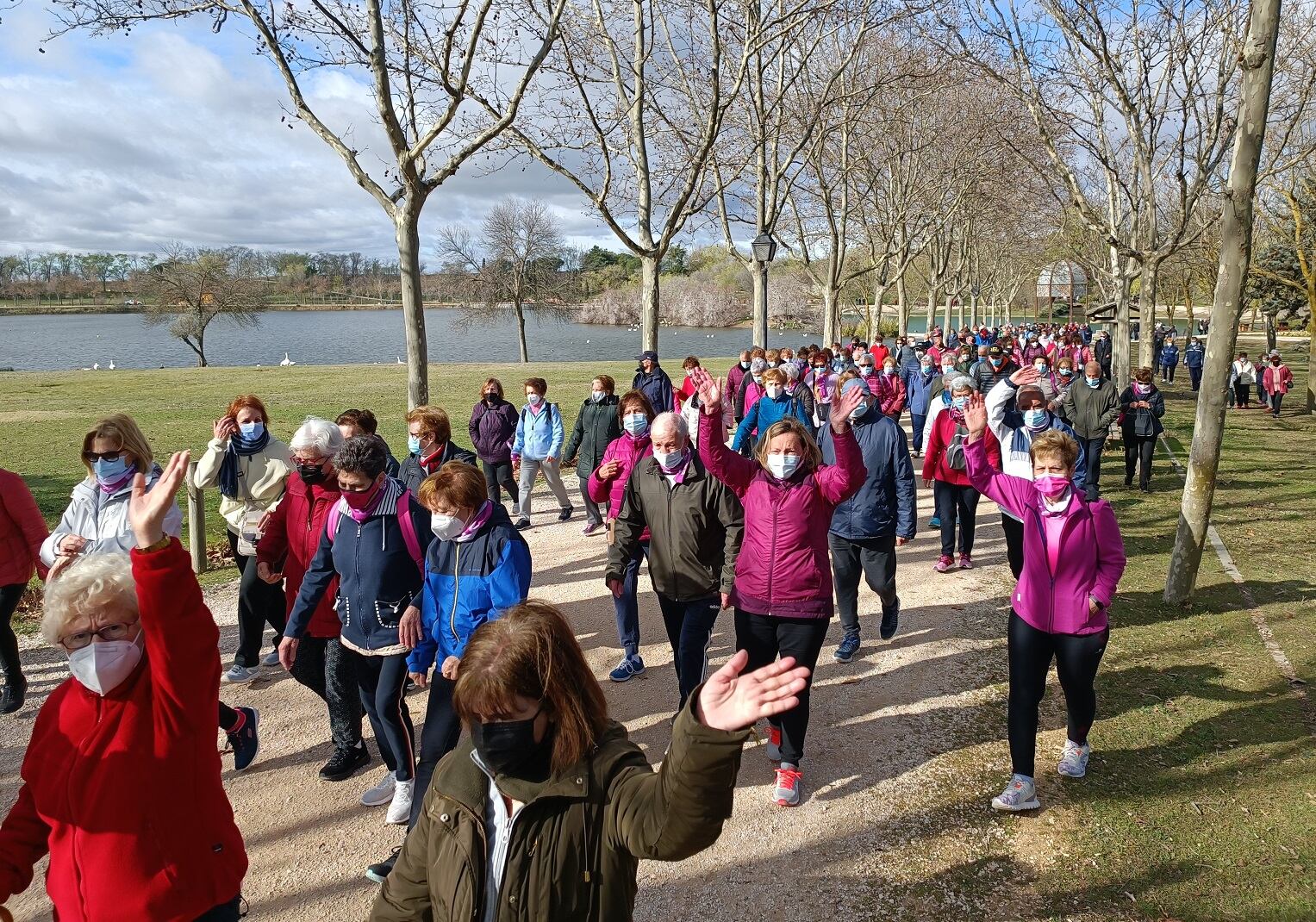 Imagen de archivo de una de las caminatas por la igualdad en Leganés