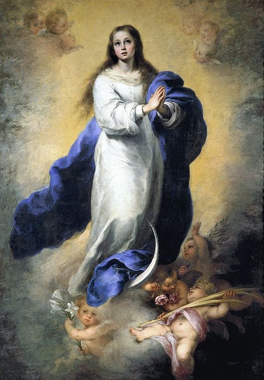 La Inmaculada de El Escorial de Murillo