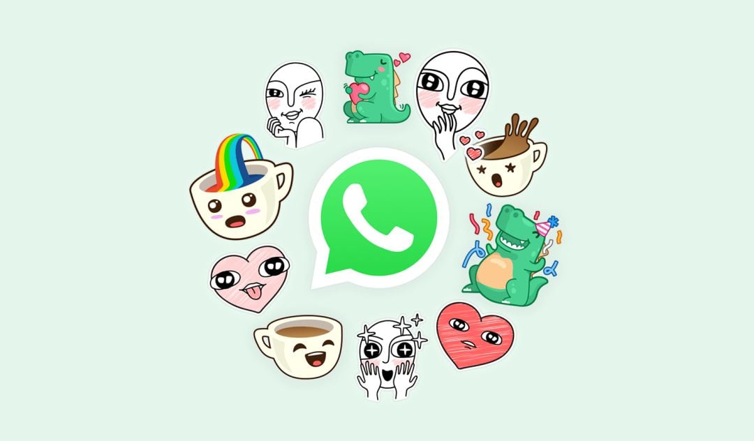 Los stickers llegan a WhatsApp.