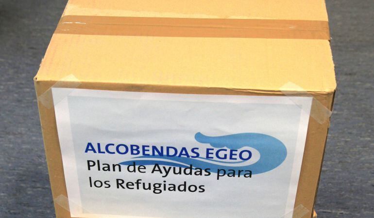 En la Avenida de Bruselas, 16 de Alcobendas se recoge toda clase de ayuda humanitarias que se destinará a la población refugiada