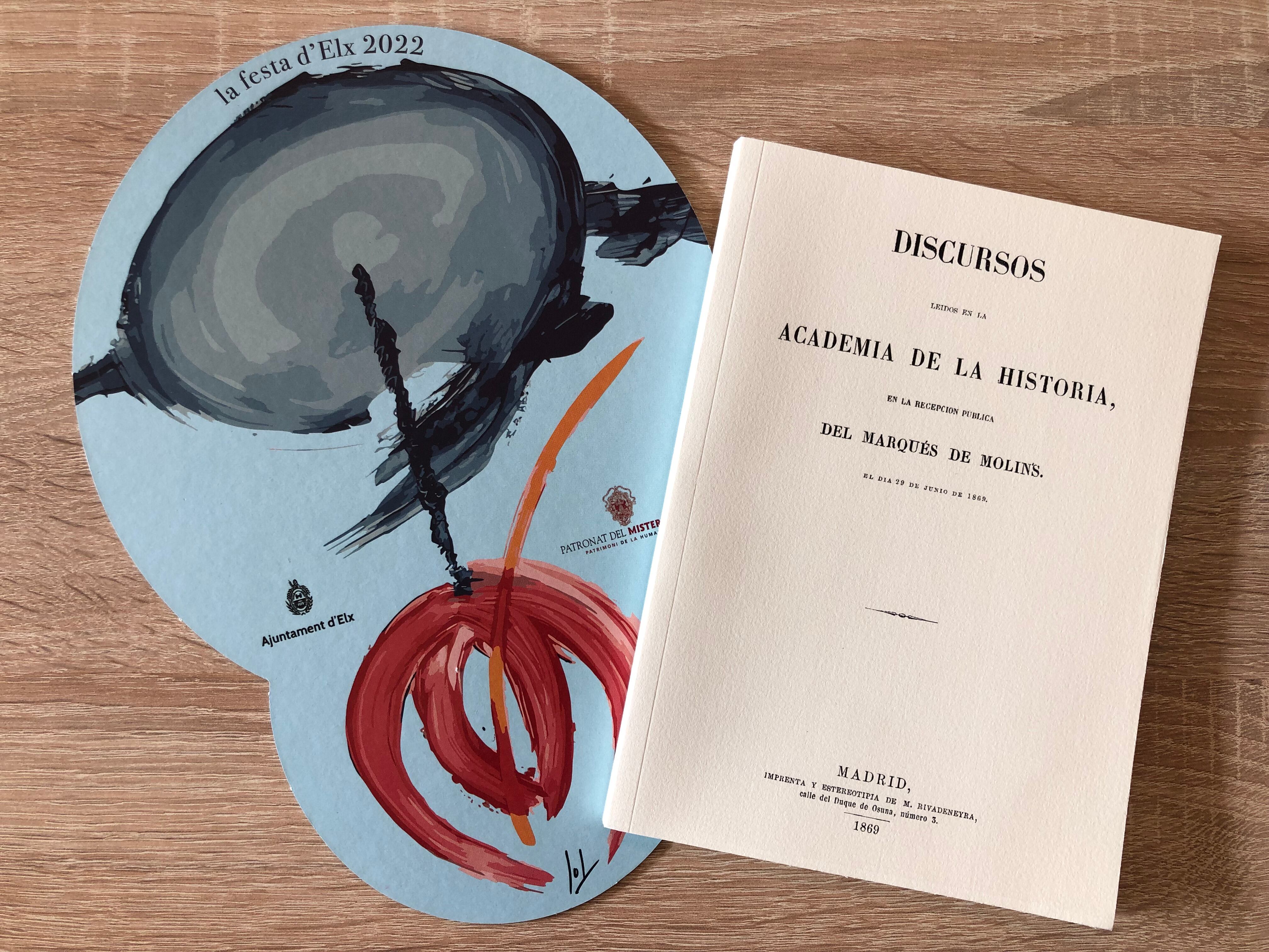 Abanico y facsímil del Misteri d'Elx