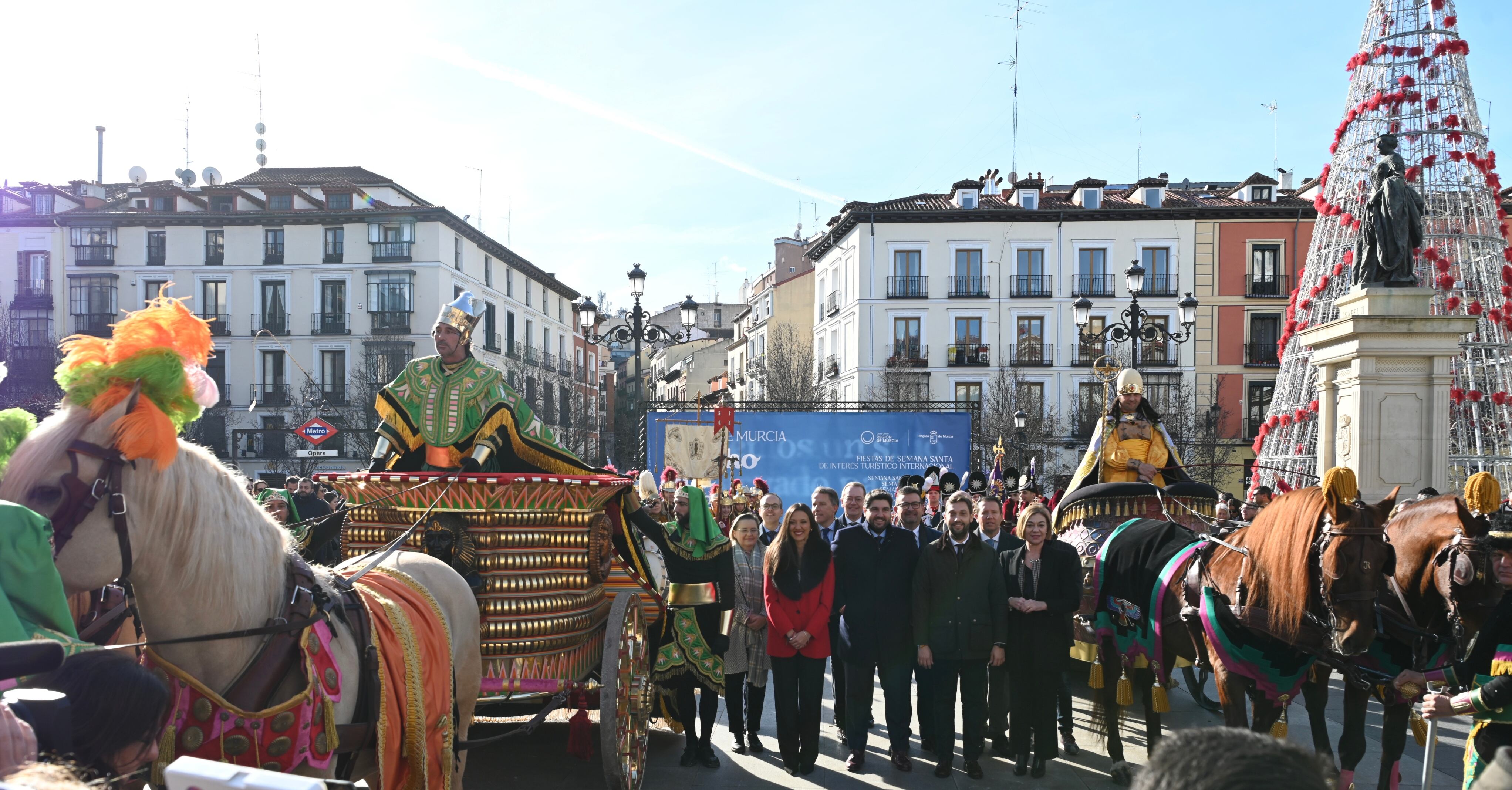 Representación de la Semana Santa en FITUR