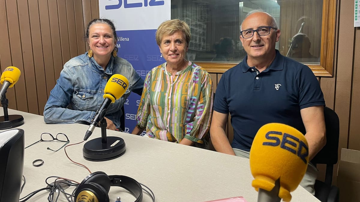María Ángeles Alonso, Paqui Gandía y Felipe Martínez