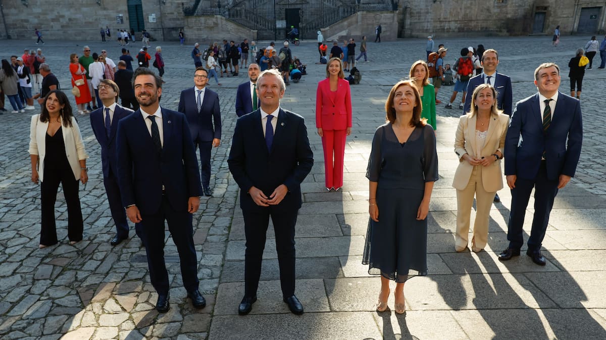 Diego Calvo y Lorenzana prometen sus nuevos cargos en la Xunta