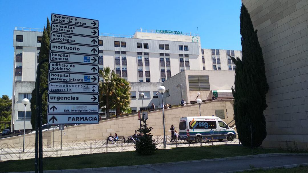 Panorámica del Hospital Reina Sofía en Córdoba