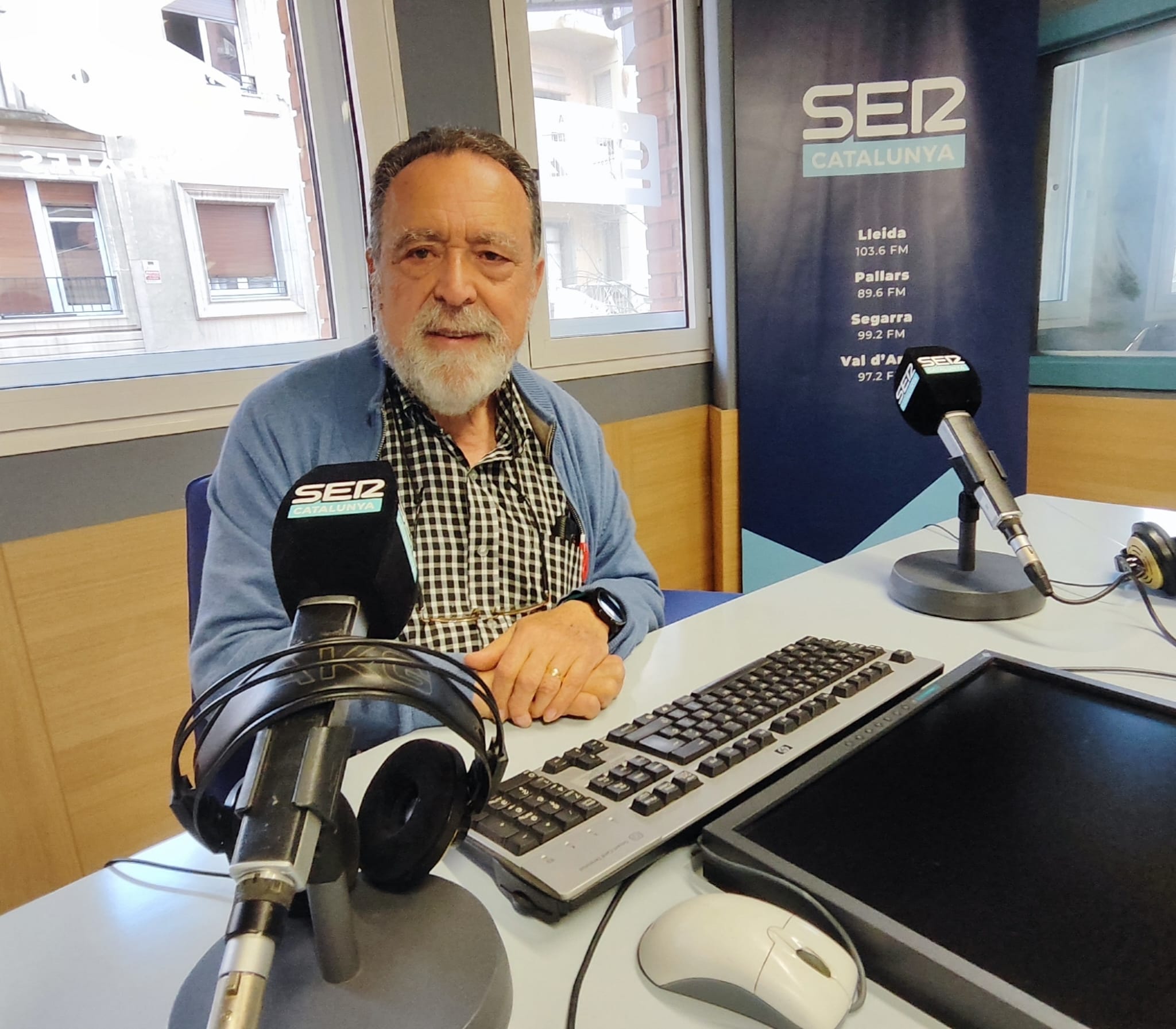 Manel Llamas, representant dels veïns i veïnes de Pius XII-Germanor.