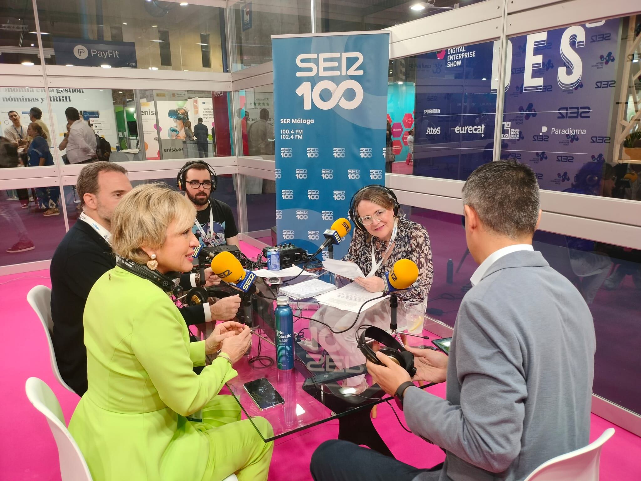 Hoy por Hoy Málaga en el DES2024 debatiendo sobre la IA