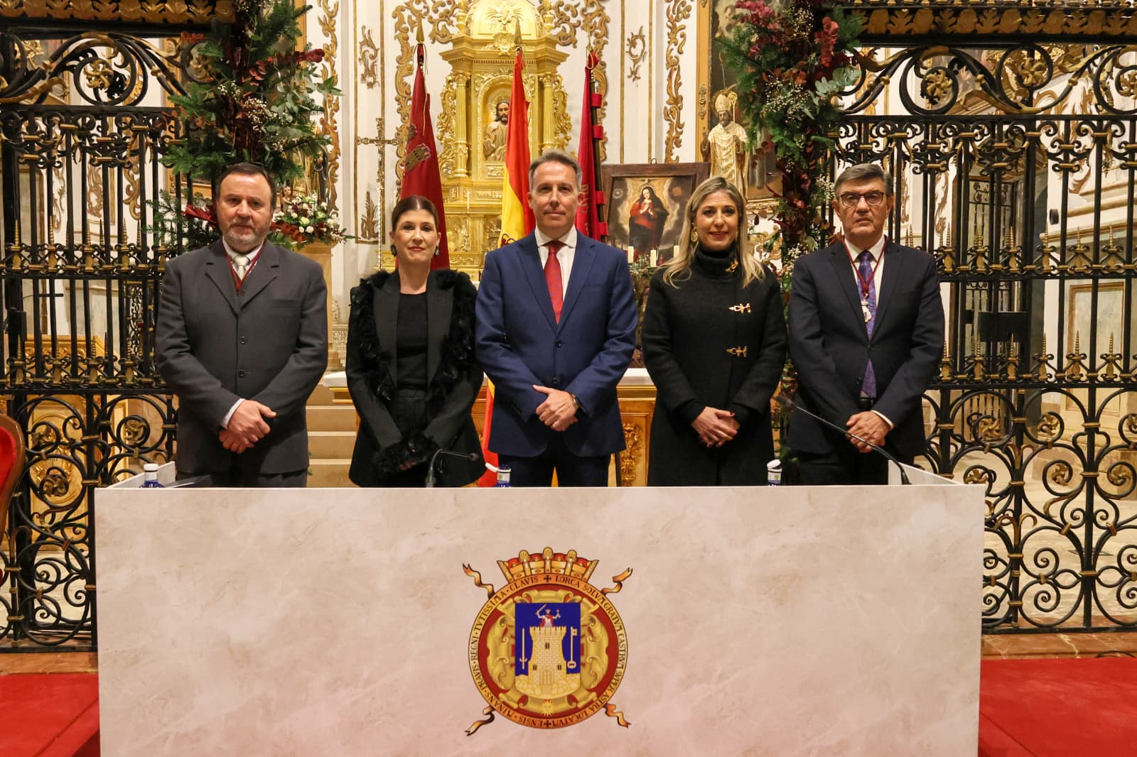 El historiador Manuel Muñoz Clares y el arqueólogo Andrés Martínez Rodríguez, ya son cronistas oficiales de Lorca.
