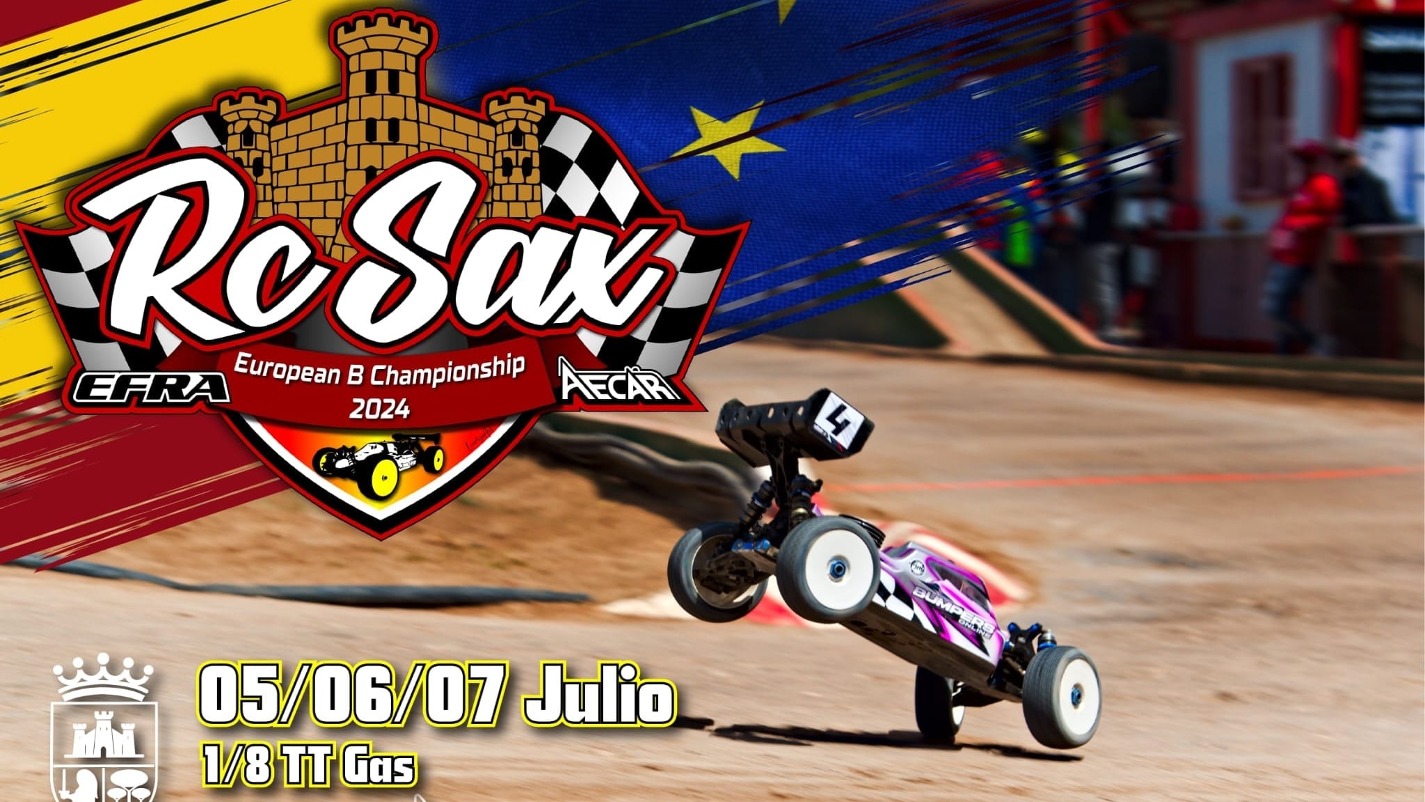 Campeonato de Europa de automodelismo radio control en Sax