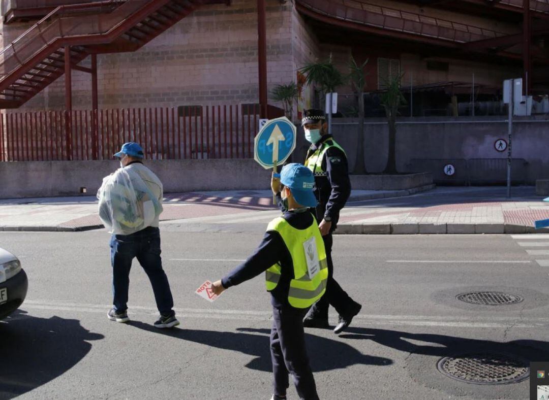 Menores durante la actividad en Málaga