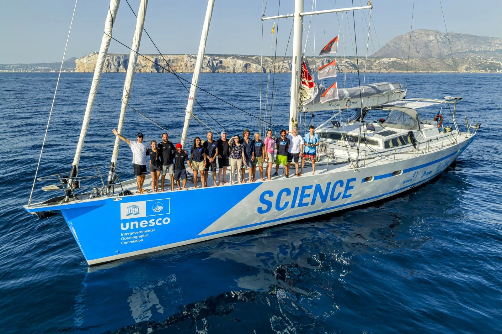 La UPV estudia la migración del segundo animal más grande del planeta frente a las costas de Dénia