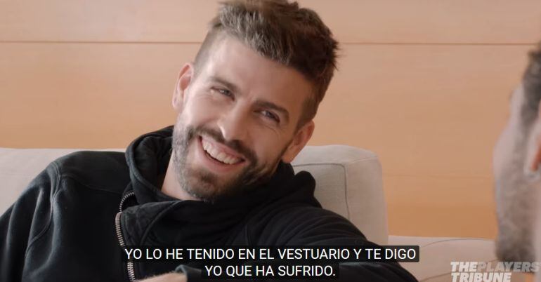 Piqué y Neymar ríen con el mal trago que ha pasado Leo Messi para clasificarse para el Mundial