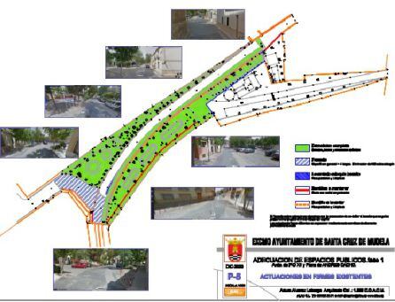 Así quedará parte de la Avenida Pio XII, tras las obras de remodelación de la primera fase