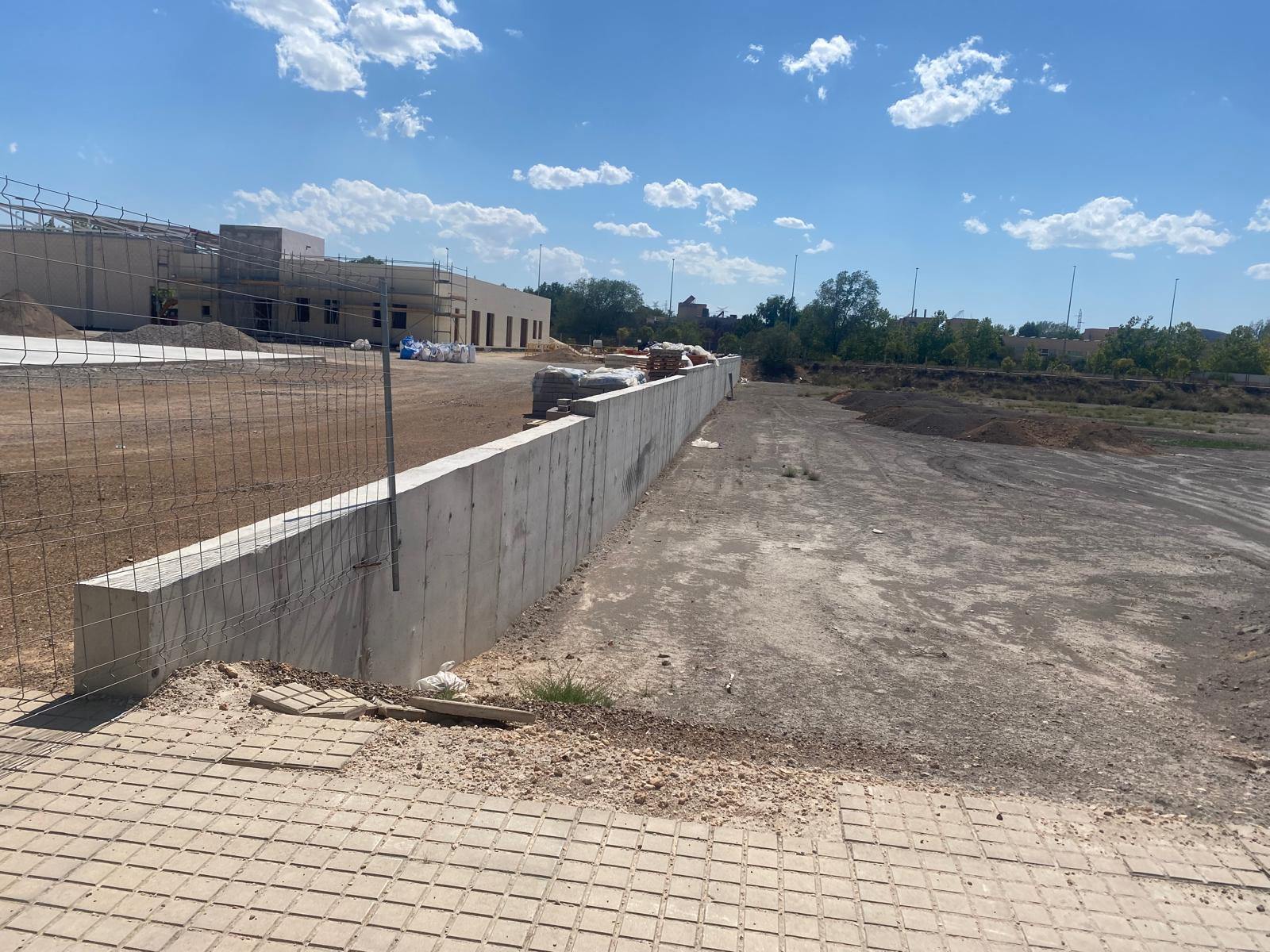 Obras del nuevo parque de bomberos