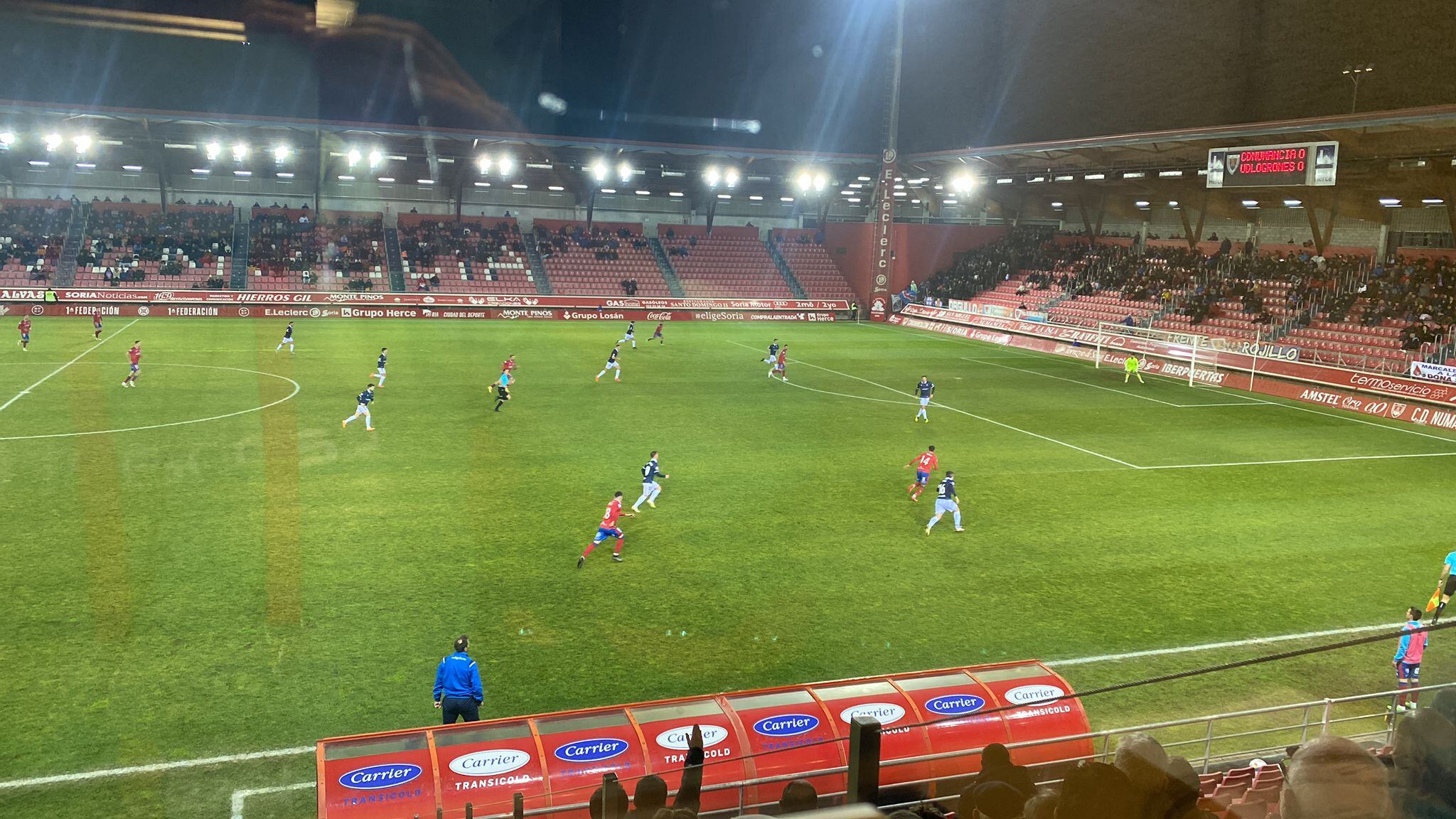 El Numancia volvió a ganar en casa, al imponerse a la UD Logroñés.