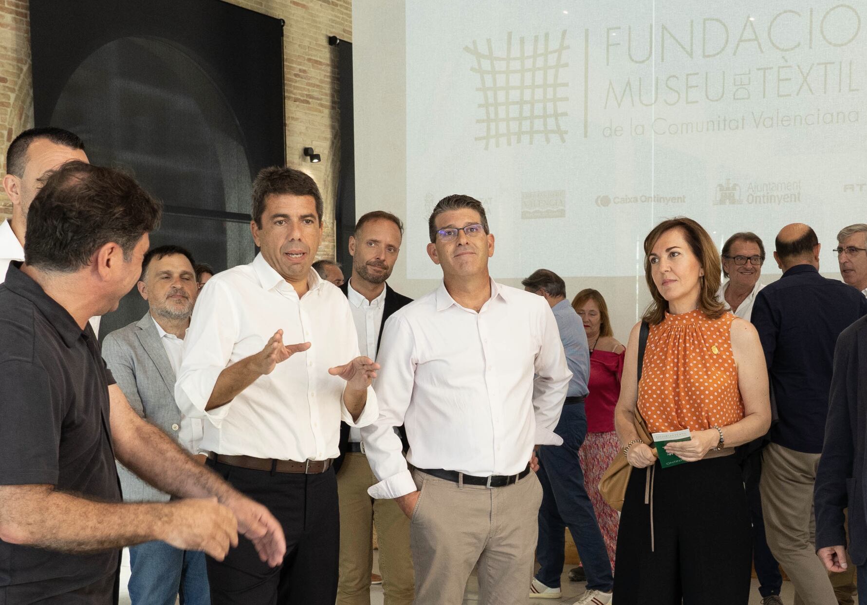 Carlos Mazón al Museu Tèxtil