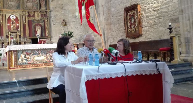 Misericordia Bello, Jesús Álvarez y María Antonia Gancedo