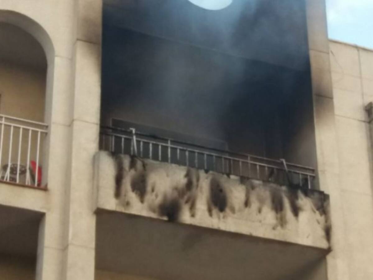 Muere un bebé de seis meses en el incendio de una vivienda en Granada