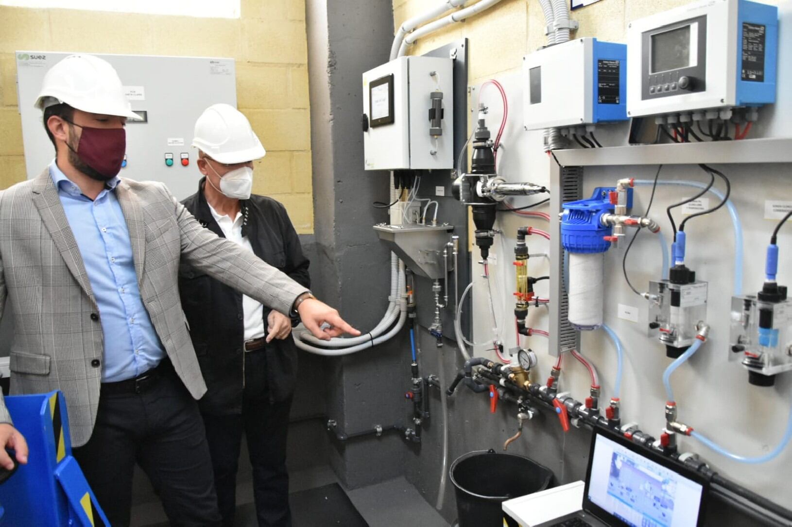 Los valores de trihalometanos en el agua de Lorca son excelentes, seis meses después de comenzar su análisis en continuo en la Estación de Santa Clara.