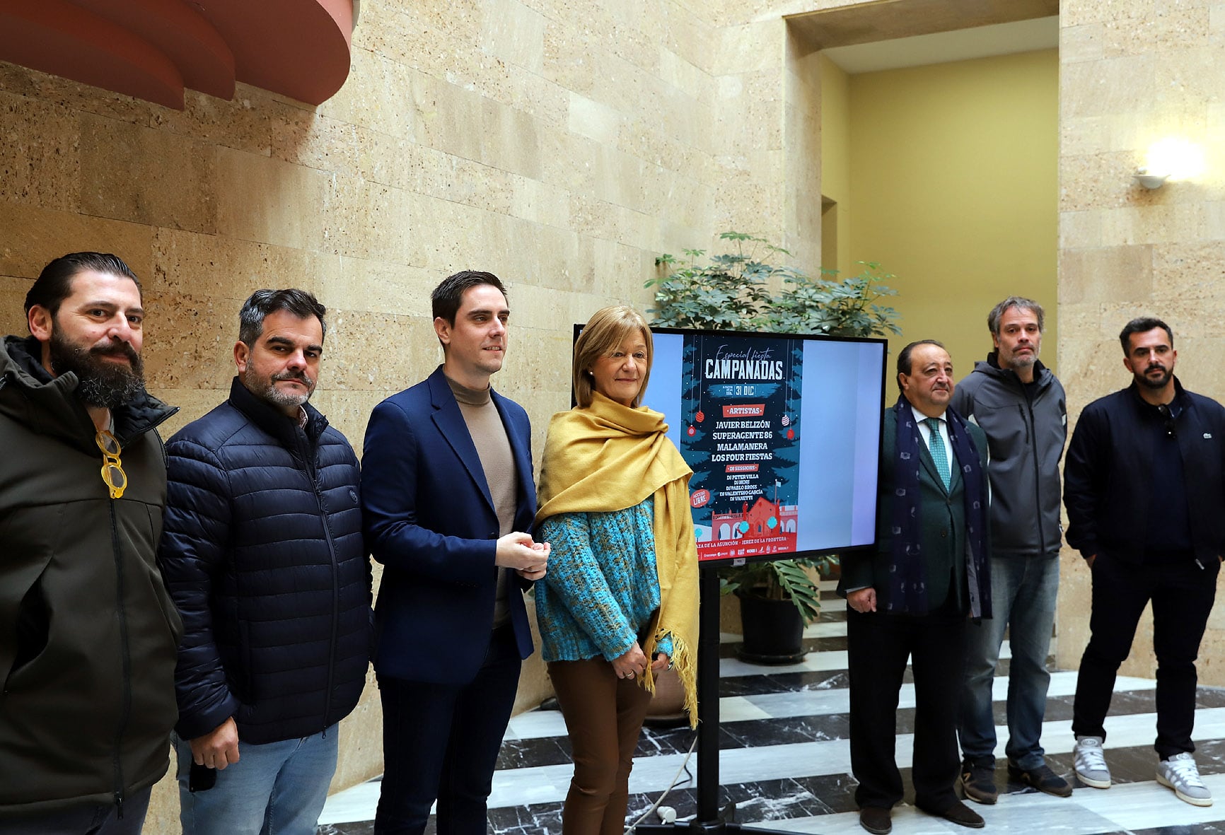 Presentación de la fiesta de las campanadas en Jerez