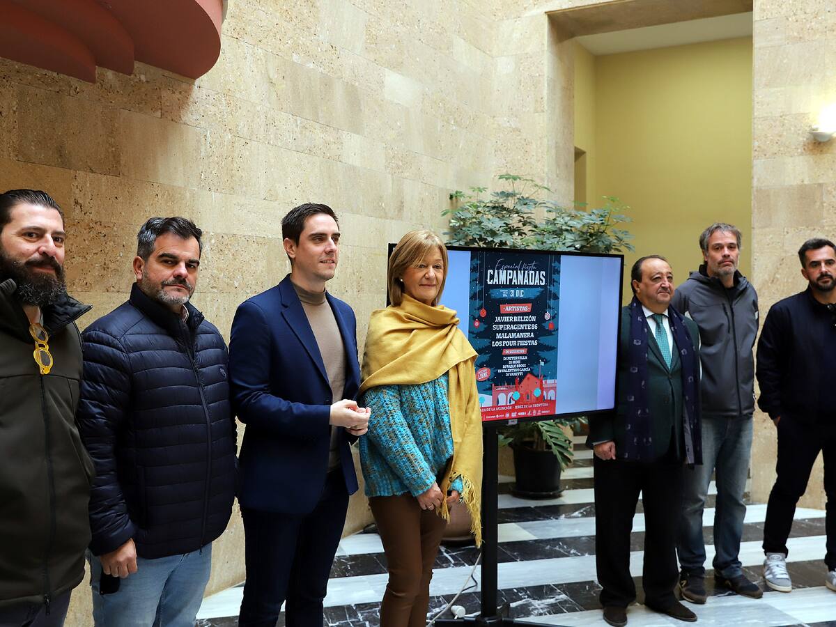 Jerez dará la bienvenida a 2025 con una Fiesta de Fin de Año en la plaza de La Asunción