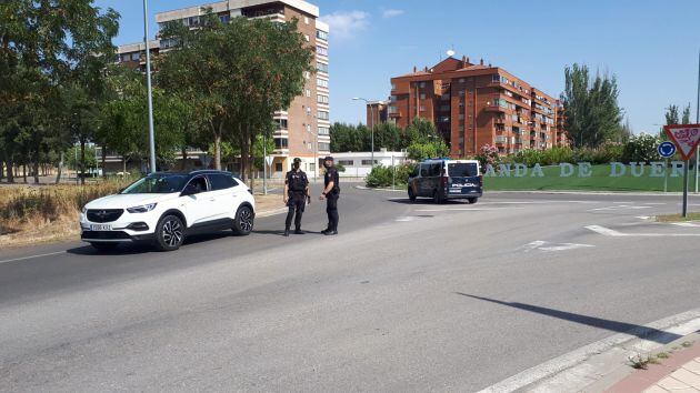 Los controles se han intensificado en diversas salidas de la localidad