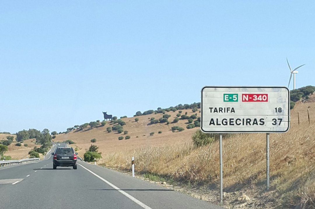 Uno de los tramos entre Tarifa y Vejer