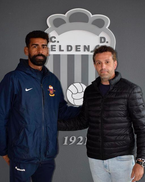 Remi Beltrán (D) y Bruno Batista seguirán al frente del fútbol base del Eldense