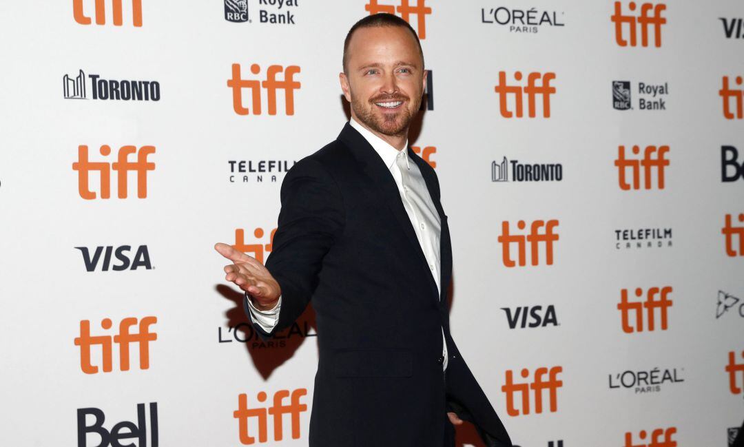 Aaron Paul a su llegada a un evento el pasado 9 de septiembre