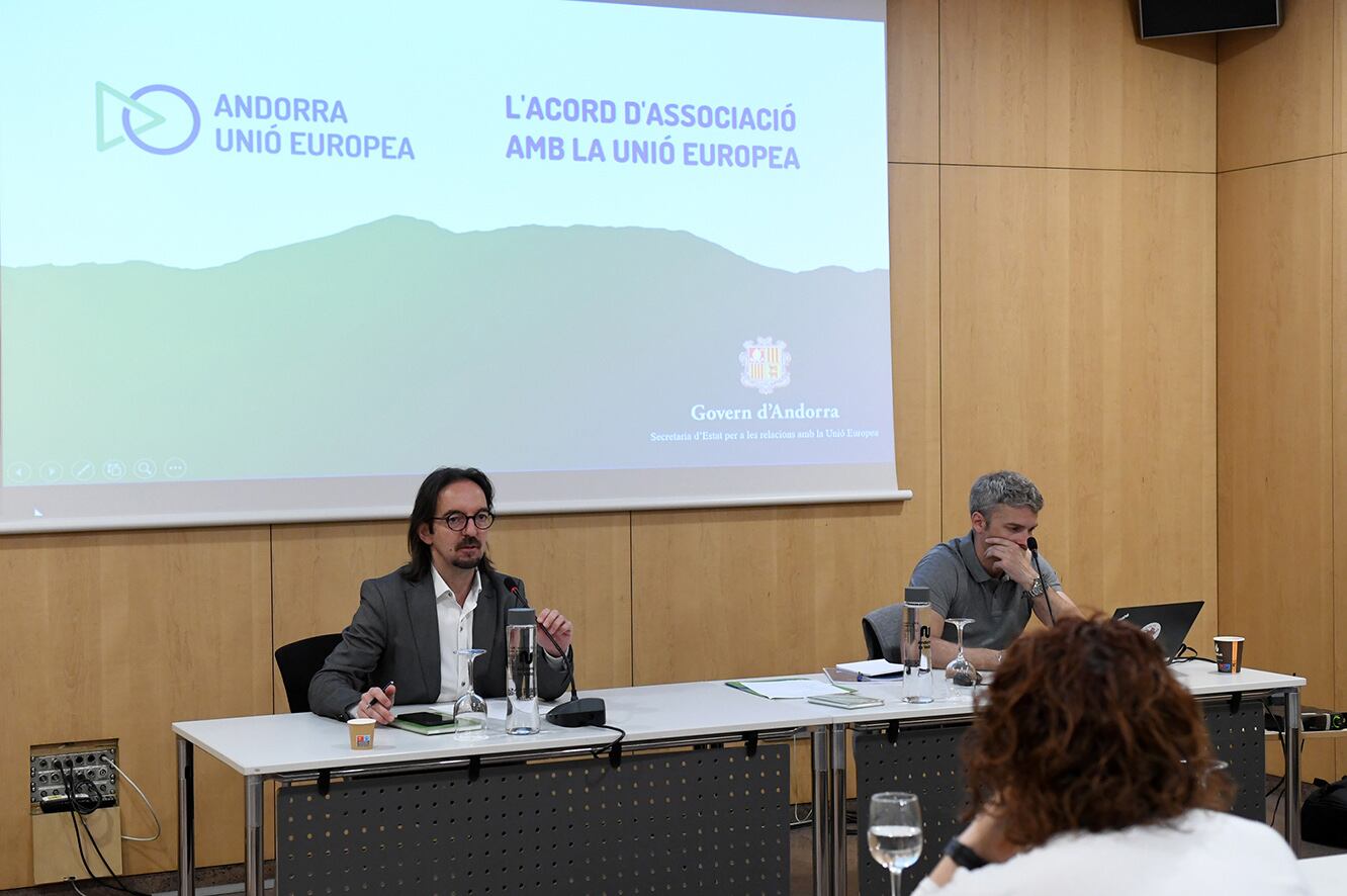 El secretari d'Estat de relacions amb l'UE, Landry Riba