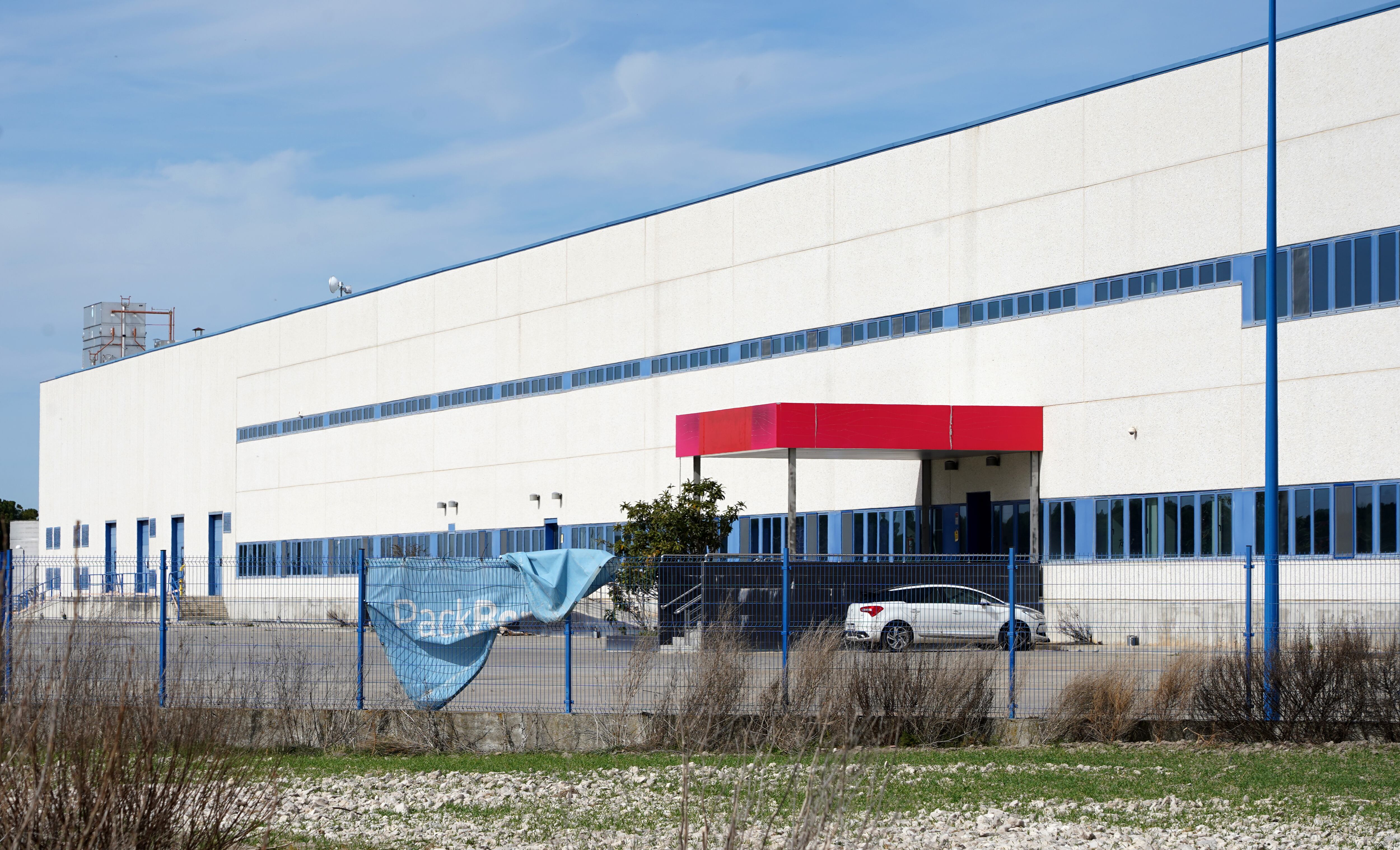 Antigua f�brica Grefusa, en Aldeamayor de San Mart�n (Valladolid), comprada por Pack Benefit