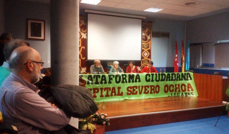 Acto de presentación en Leganés