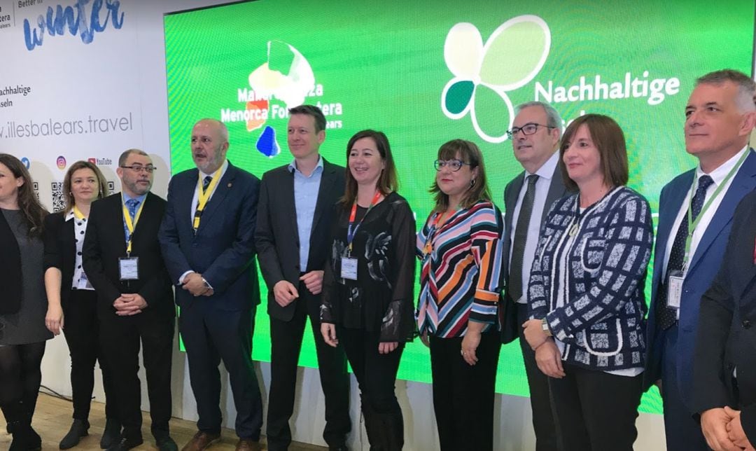 Los representantes de Baleares en la ITB